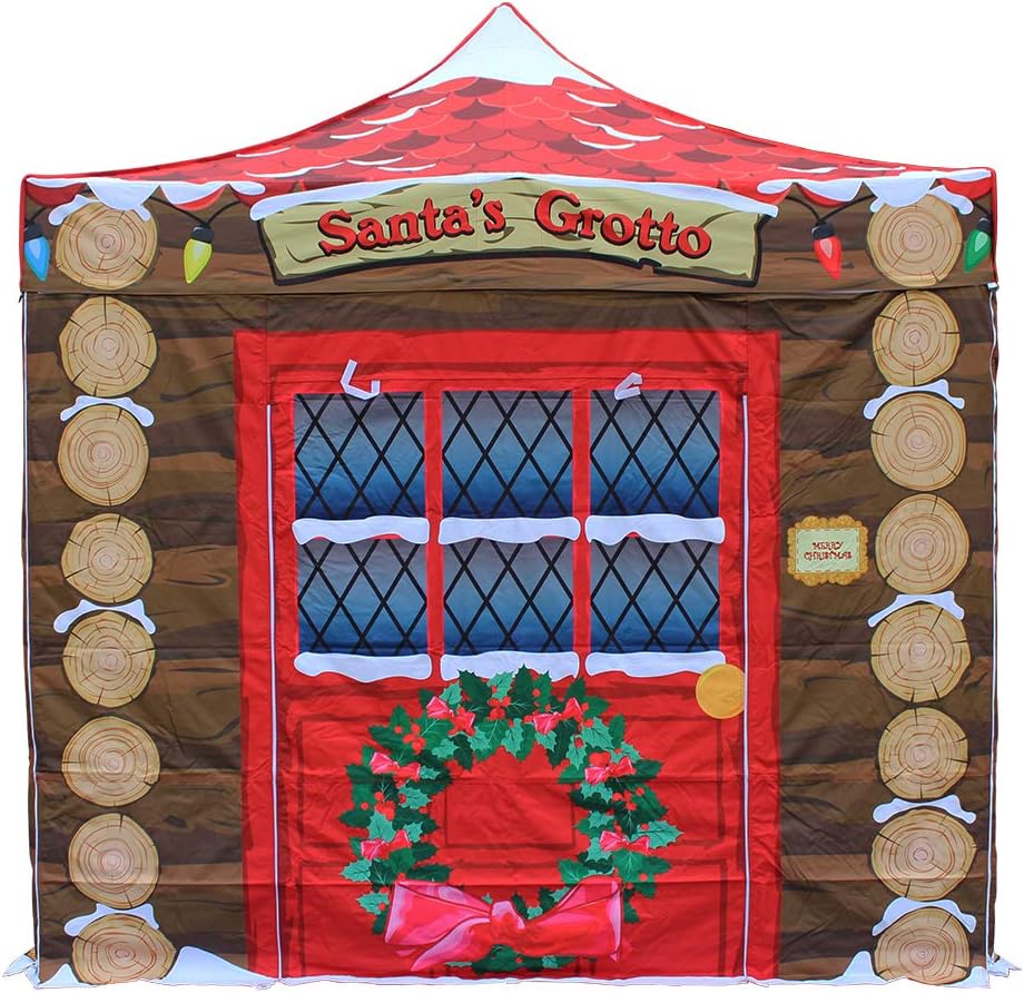 TFH Gazebos Pop Up Santa's Grotto Amazon.co.uk Home & Kitchen