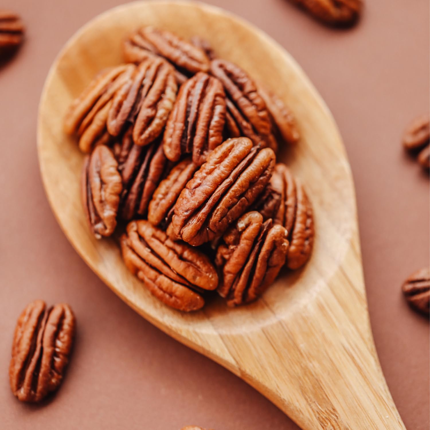 Nuez pecana natural troceada 450 gr nut&me | Vegano | Sin gluten | Alto en fibra| Bajo en sal | Sin aditivos ni conservantes | Fruto seco natural | Pack 3 x 150 gr