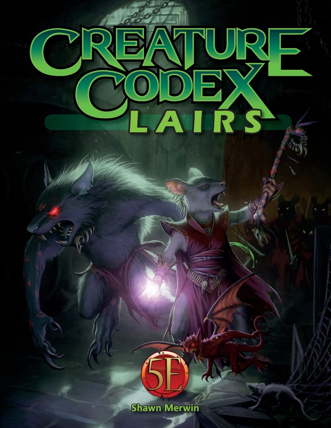 Creature Codex Lairs for 5th Edition: Volume 3