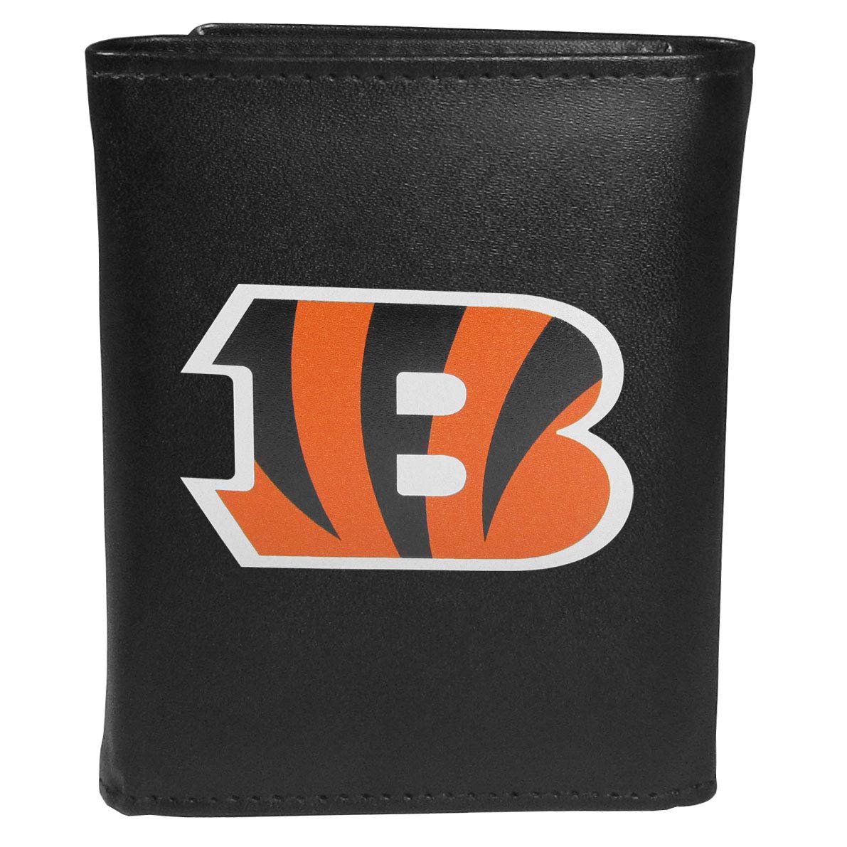 Siskiyou Sports NFL Cincinnati Bengals Herren-Geldbörse und Stahl-Schlüsselanhänger, Schwarz, Einheitsgröße