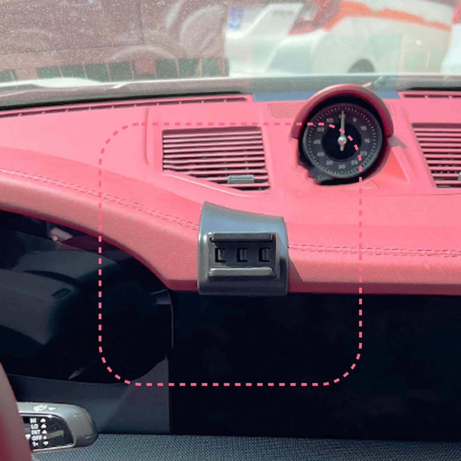 Soporte Móvil Coche para Porsche 911 2019-2023, Soporte para teléfono de Coche Soporte para teléfono de Coche Accesorios de Soporte para Coche