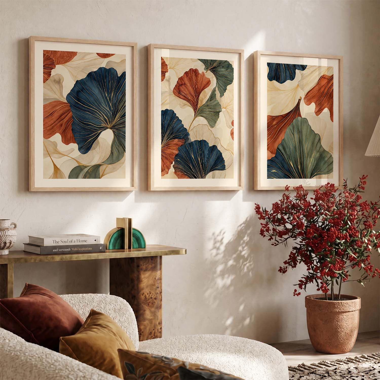BOHO Wall Art Set - Modern Boho Decor Frames -8 BOHO Wall Art Set - Modern Boho Decor Frames -8