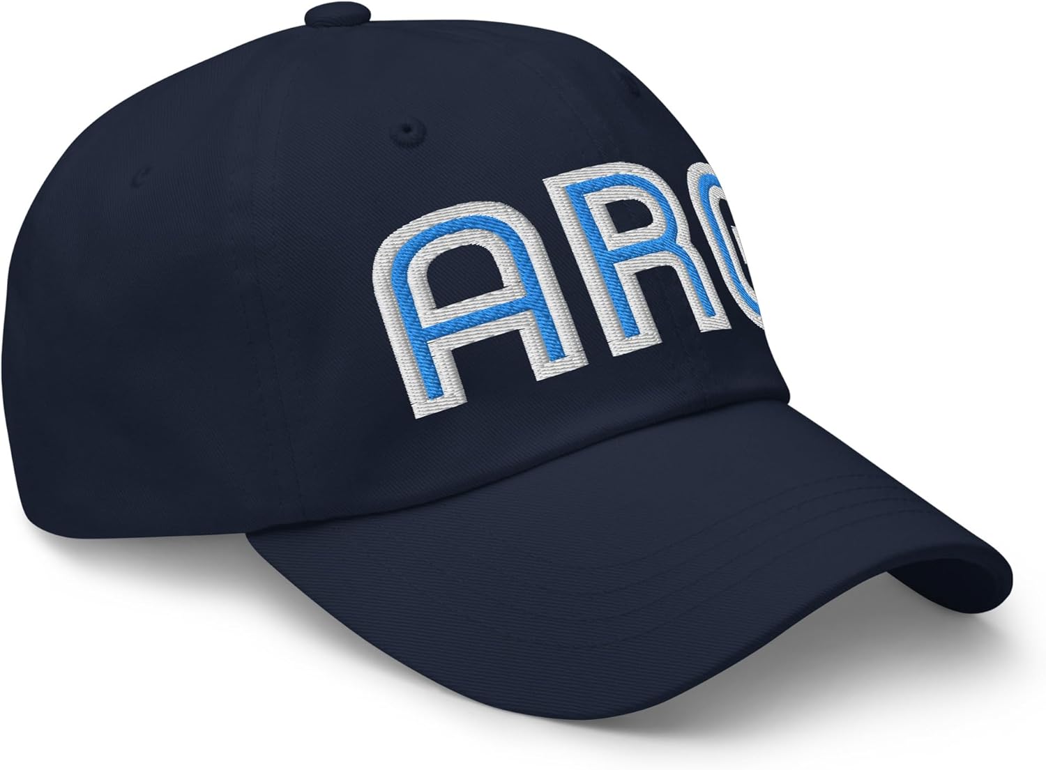 Argentina National Flag Retro ARG Soccer Baseball Cap Dad Hat