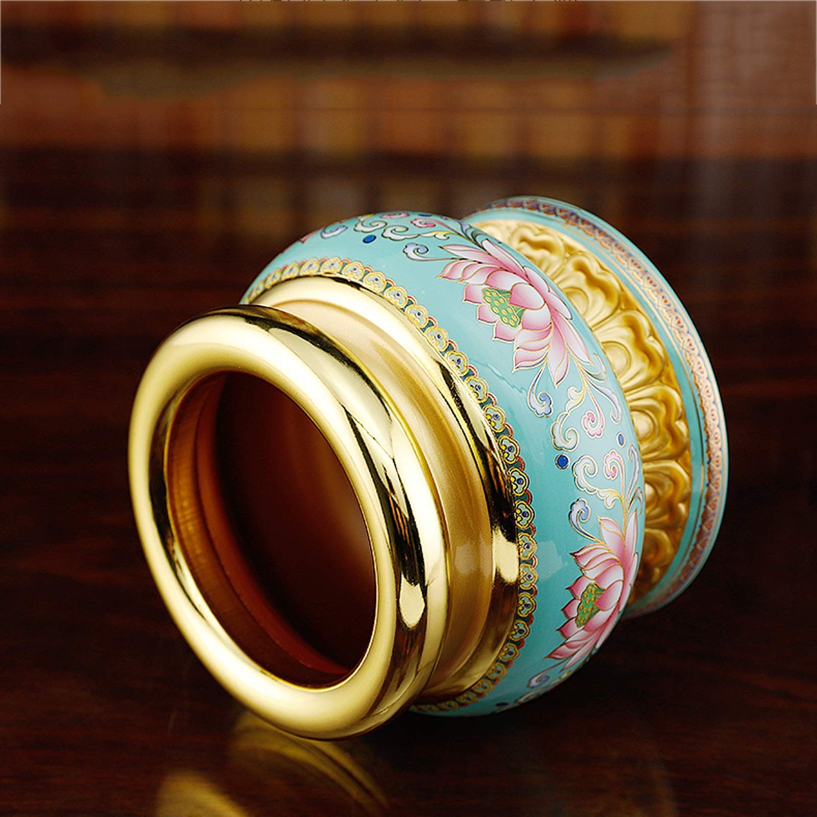 SUNESA Räucherstäbchenhalter Kupfer Weihrauchbrenner Reiner Kupfer Weihrauchbrenner for Buddha Haushalt Buddhistin Tempel Weihrauchbrenner Indoor Räucherstäbchen Halter