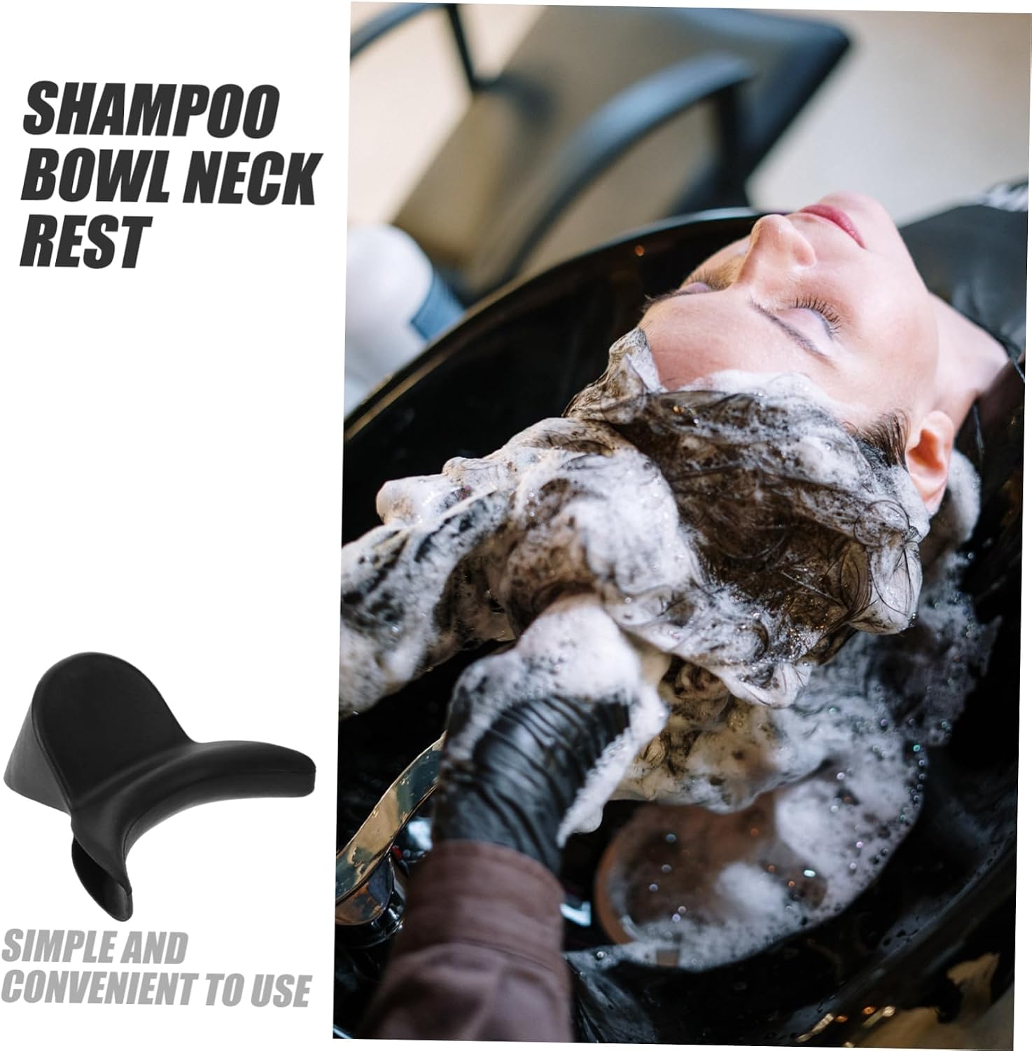 Hair Washing Pillow Spa Neck Support Rest Shampoo Bowl Accessory Shampoo Bowl Pillow