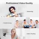 HD Webcam 1080P with Microphone & Cover Slide, Vitade 928A Pro USB Computer Web Camera Video Cam for Streaming Gaming Conferencing Mac Windows PC Laptop Desktop