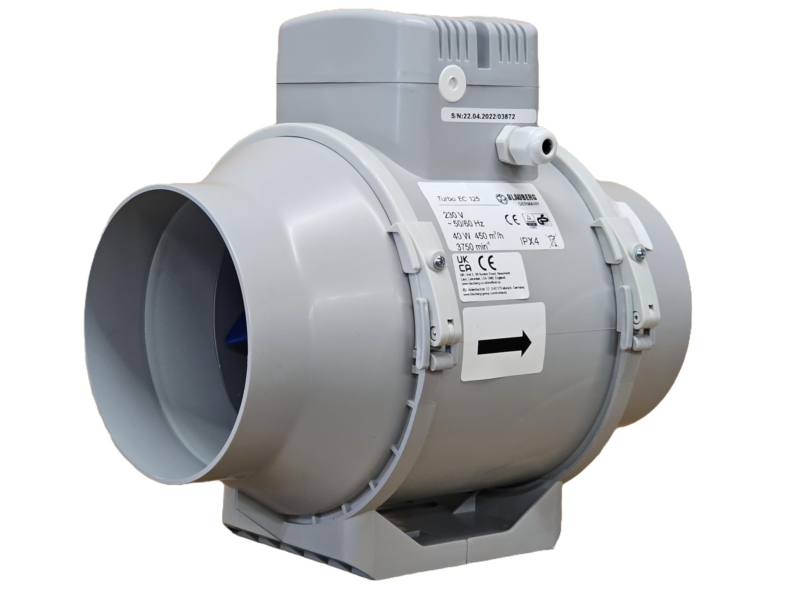 TURBO FANS (5" / 125 mm - Standard)