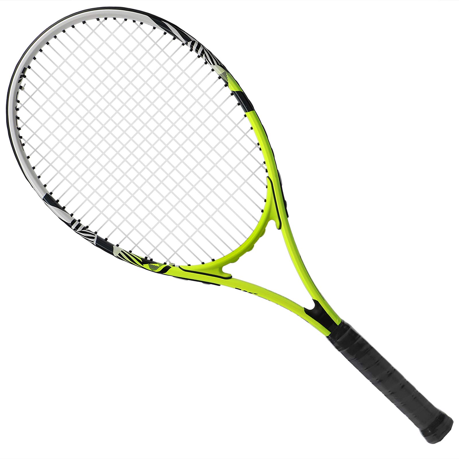 KEVENZ Tennis Racket for Adults,Carbon Fiber Tennis Racquet with Carring Bag,Light Weight and Shock Resistant,Green