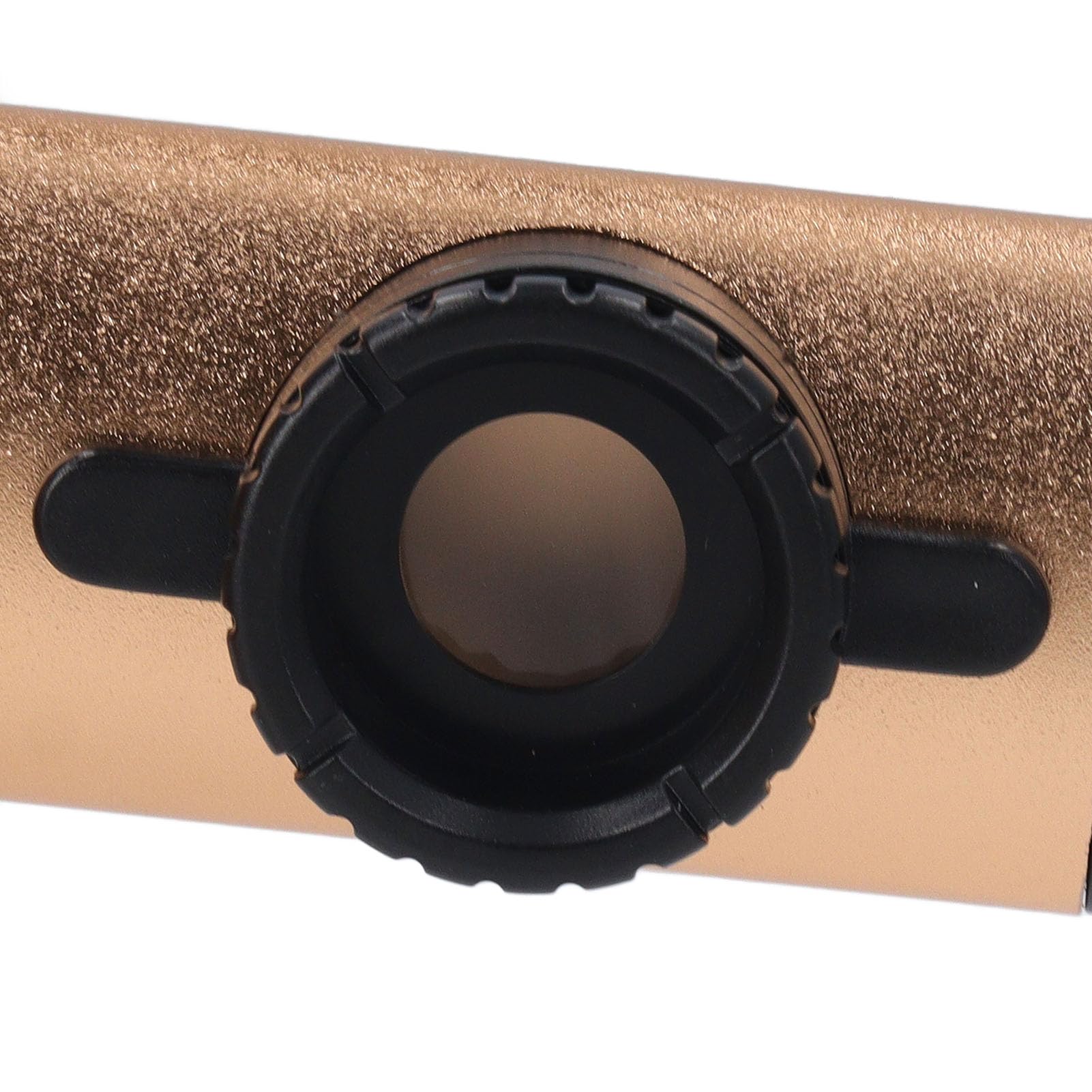 Fockety Kazoo Elettrico Per Adulti In Metallo Con Pickup, Cavo Audio Da 9,8 Piedi, Strumento Musicale Professionale (Oro)