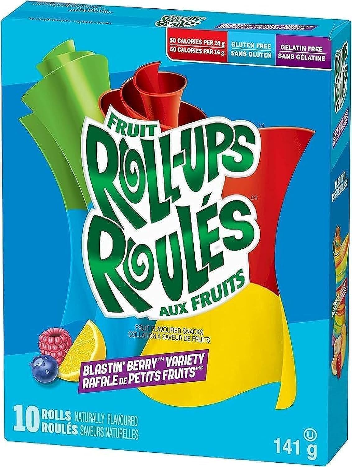 Fruit Roll-Ups Blastin' Berry Variety