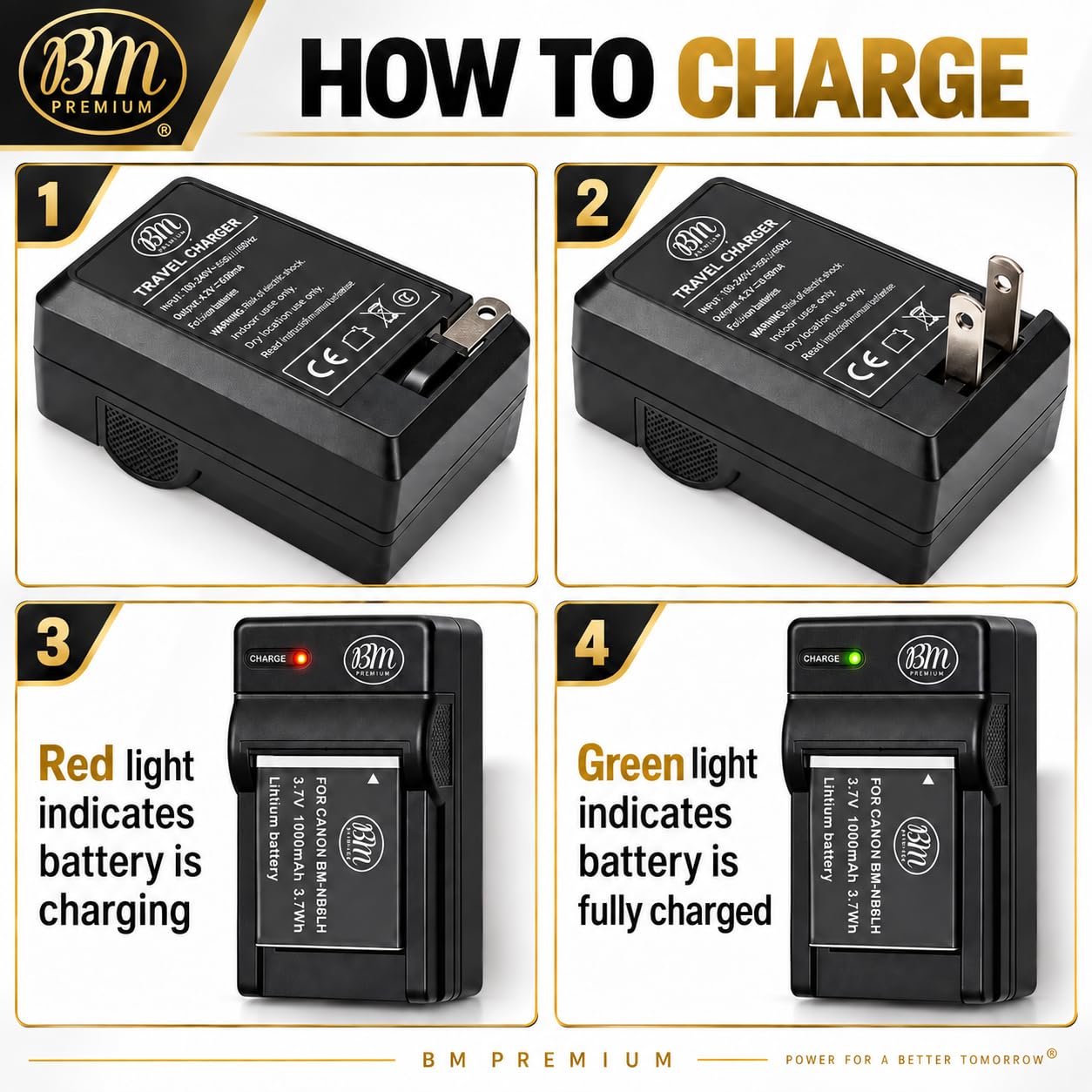 Amazon.com : BM Premium 2 NB-6LH Batteries & Charger for Canon