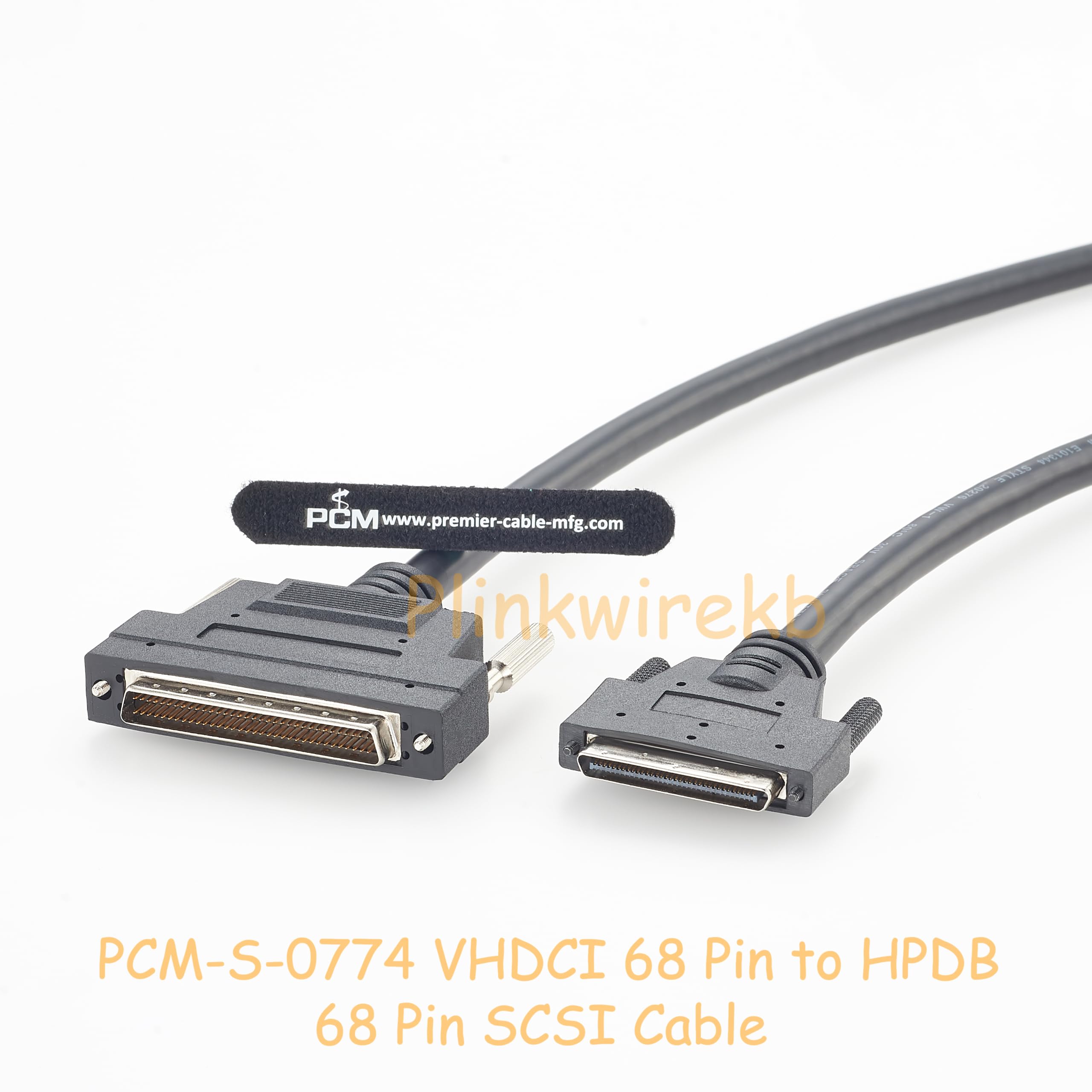 VHDCI Câble SCSI 68 broches vers HPDB 68 broches 2 m Câble de données blindé mâle vers mâle 30 AWG 34P pour PC industriel et appareils de stockage