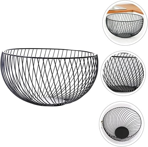 Miniatura 5 de Alipis Frutero de hierro rústico, negro, 150 oz