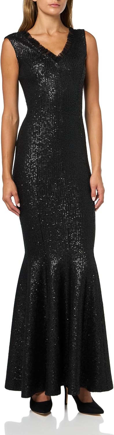 Norma Kamali Women's Double Drop Shoulder Grace Fishtail Gown