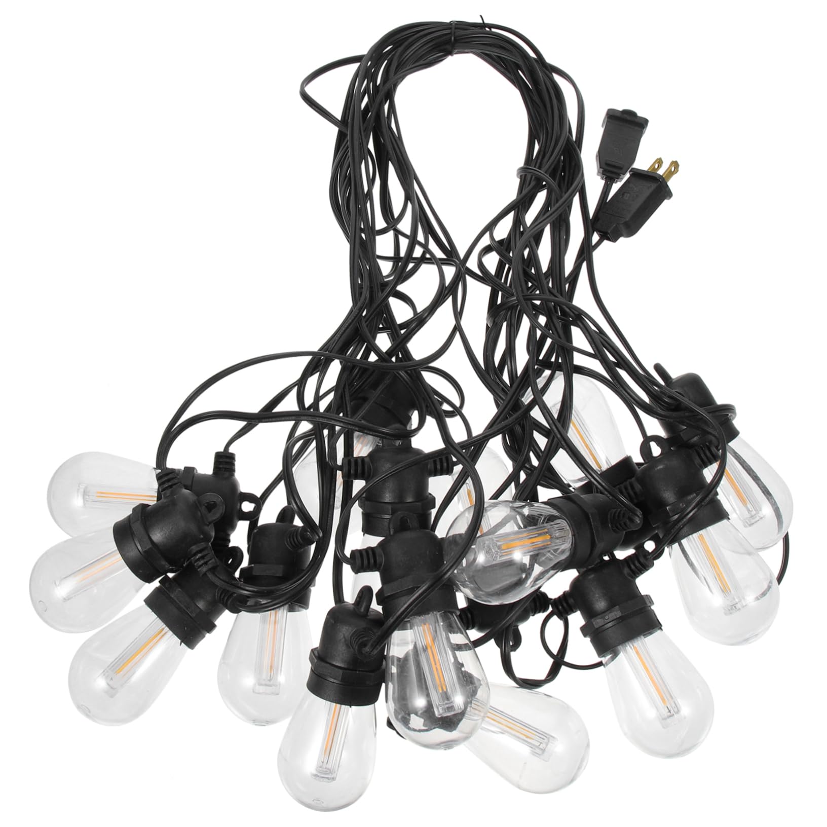 BESTOYARD String LED Outdoor Light String Camping Tent Light Outdoor Patio Lamps Camping Decor Waterproof Outdoor Lights LED Decor Outdoor Fairy Lights Major S14 Tent Supplies