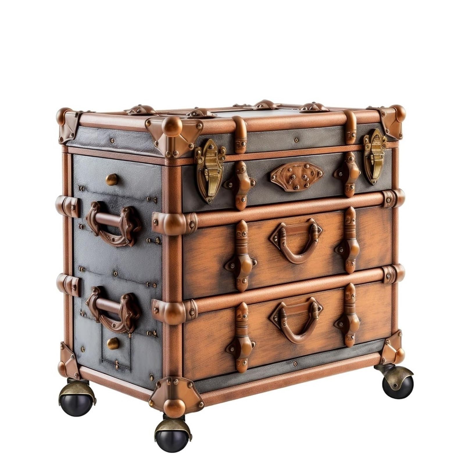 12er-Pack 2-Zoll-Vintage-Kugelrollenräder Für möbel