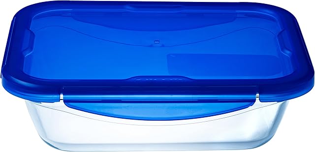 PIREX Food Storage Container, Multicolor, 20 x 15 x 5 cm