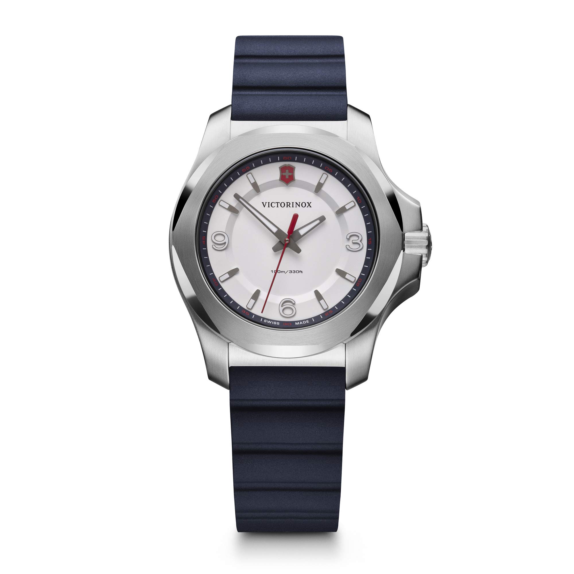 Victorinox Orologio Donna I.N.O.X. V Ø 37 mm, Swiss Made, Quarzo Analogico, Impermeabile fino a 100 m, Vetro Zaffiro