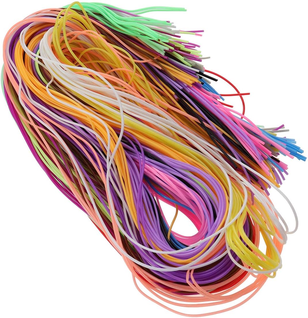 – SUPVOX 20 Colors Diy Braided Rope 200 Pieces Multi-Color Craft Trim Cord 78.74In Lacing String for Bracelet Making Knotting Weaving Jewelry Crafts