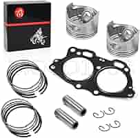 セブンボンバー Amazon.com: MOTO1988 Piston & Ring ANG Gasket Compatible