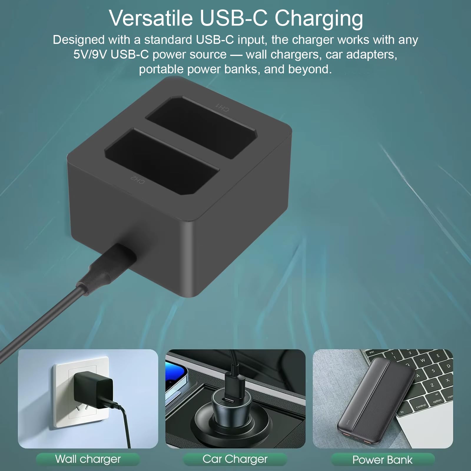 Amazon.com : USB Dual Travel Charger for Leica BP-SCL5 Batteries
