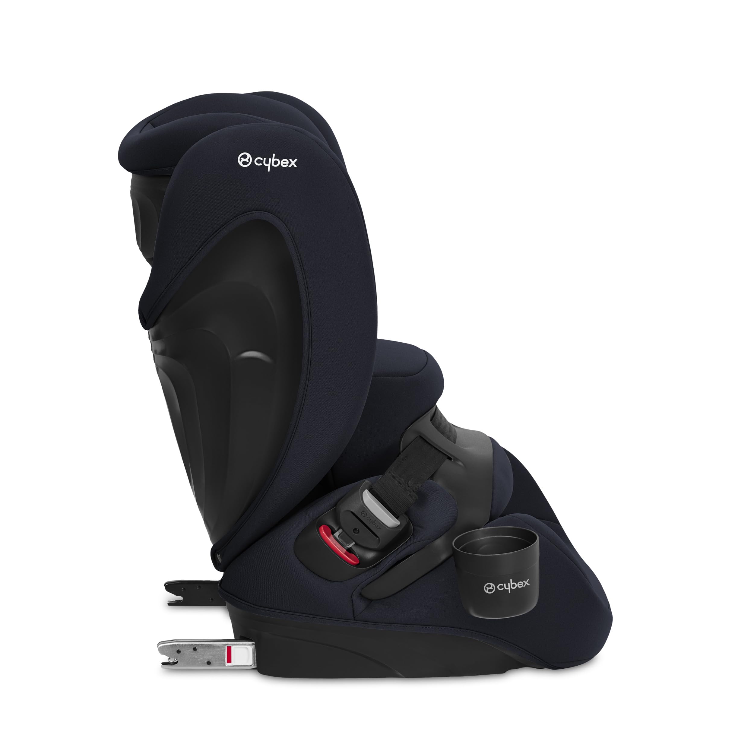 CYBEX Silver Seggiolino Auto Pallas B2 i-Size, ISOFIX, Gruppo 1/2/3 (9-50 kg), Da circa 15 Mesi fino a 12 Anni, Incluso Porta Bevande, Blue Moon