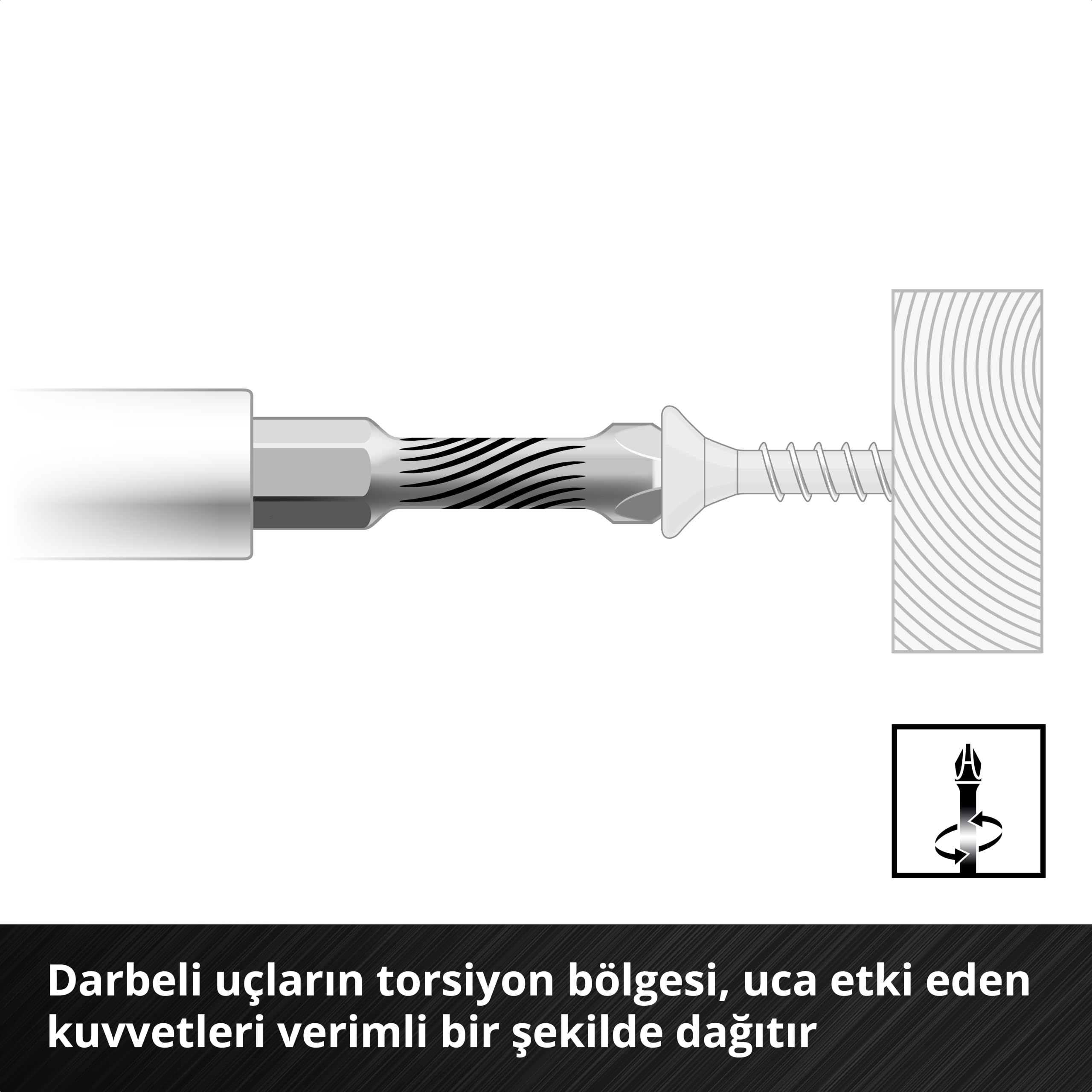Orijinal Einhell M-CASE 38-Parça Darbeye Dayanıklı Uç Seti (25 mm, 50 mm Ve 90 mm Uçlar, Altıgen Lokmalar, 60 mm Uç Tutucu, Saklama Kutusu Dahil) - 49109250