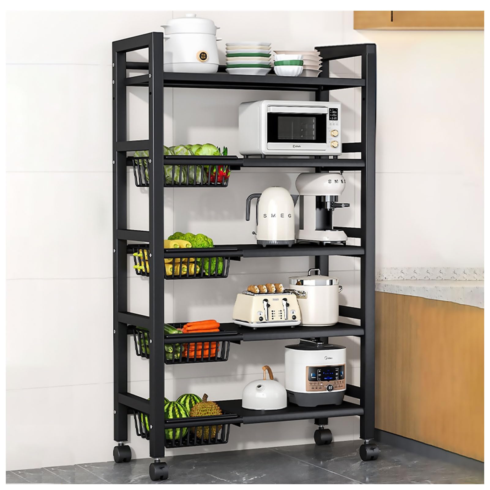 Armoire de cuisine haut de gamme pour salle à manger moderne