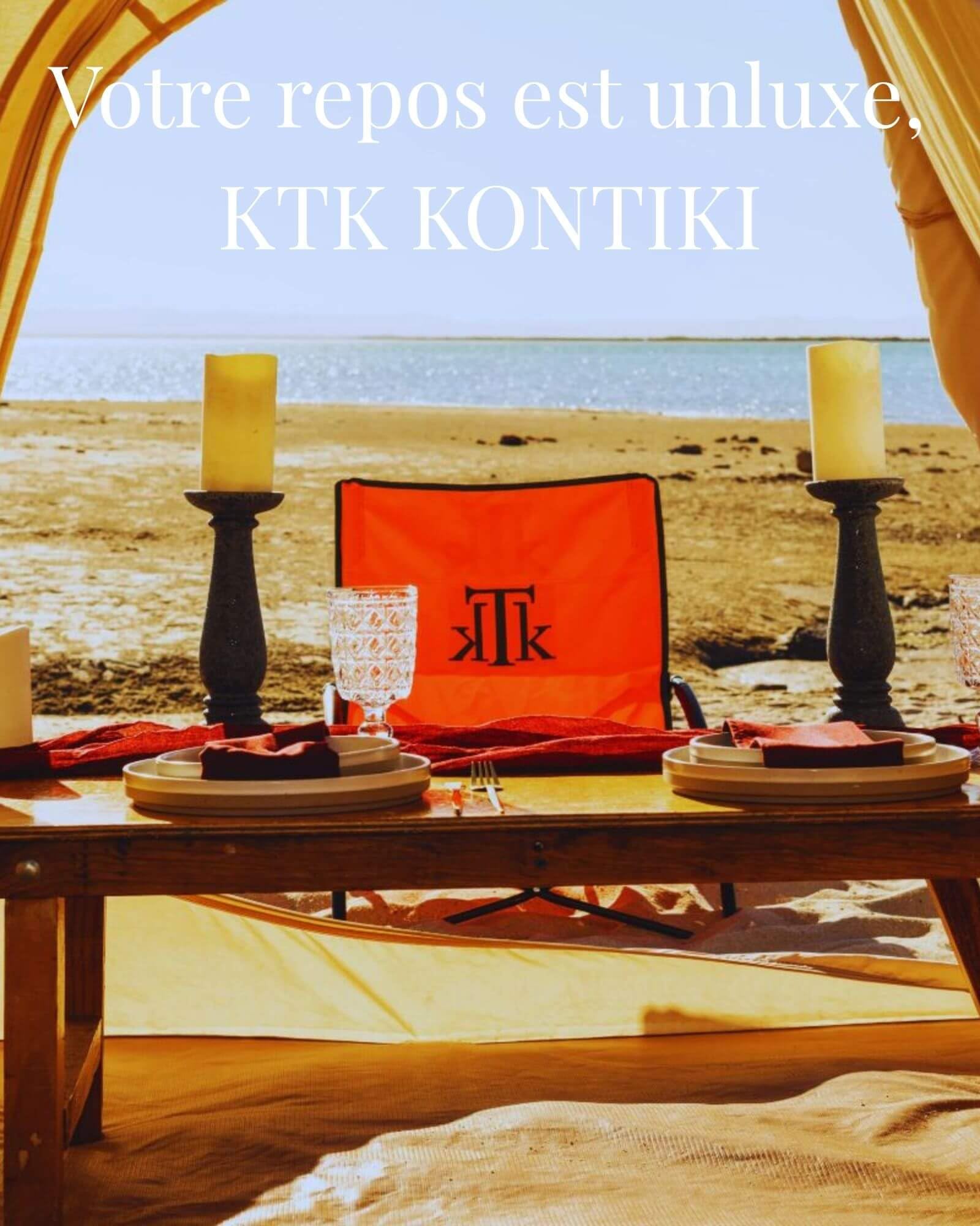 kTk KONTIKI Chaise de Plage Pliante Premium 2,7 kg avec Sac | Élégant, Confortable et ultraléger | Chaises de Jardin, de Camping et de Piscine | Chaise de Jardin Orange Fluo
