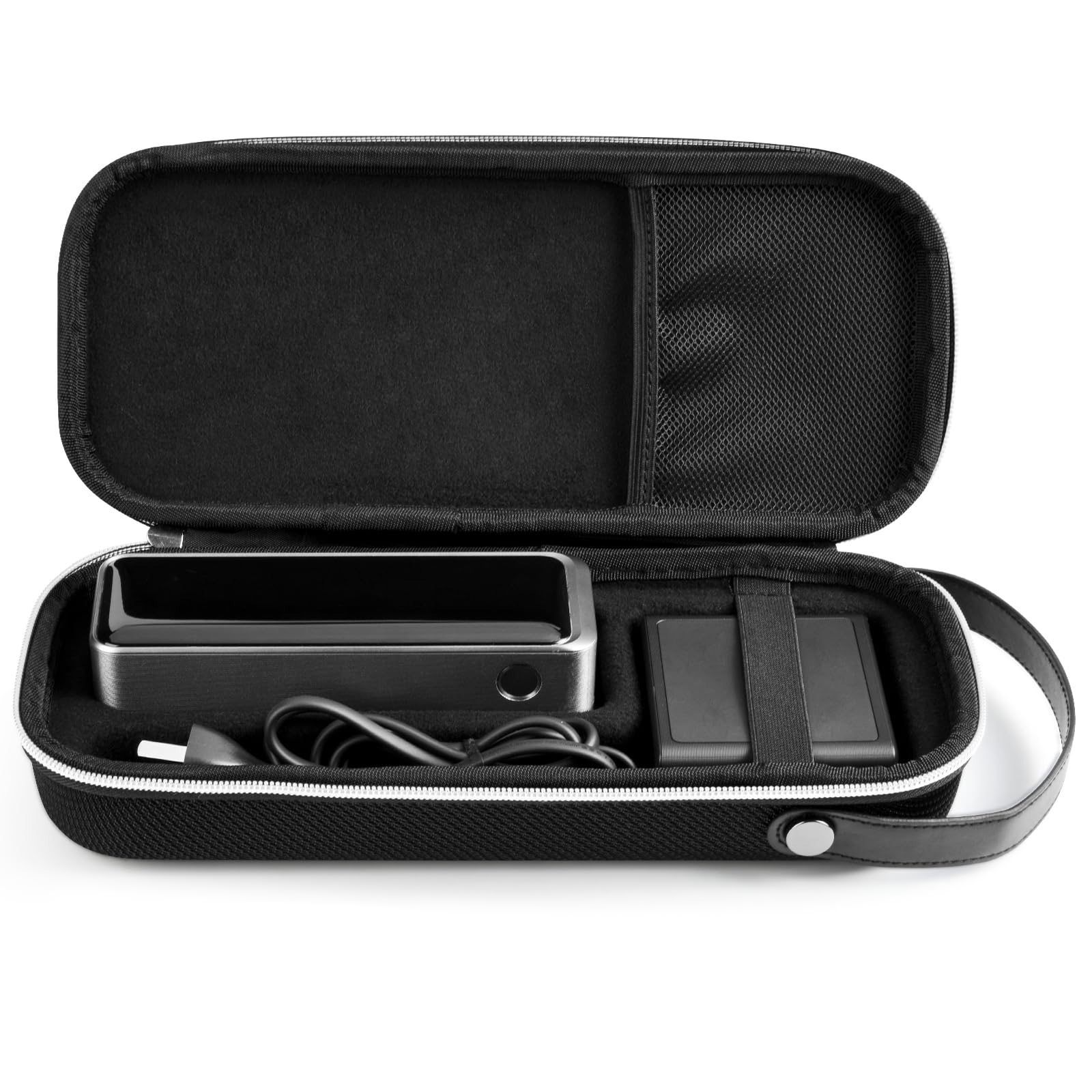 CaSZLUTION Hard Travel Case for Anker Prime Power Bank 27,650mAh (250W) & 100W Charging Base, All-in-One EVA Organizer with Anti-Crush Design &