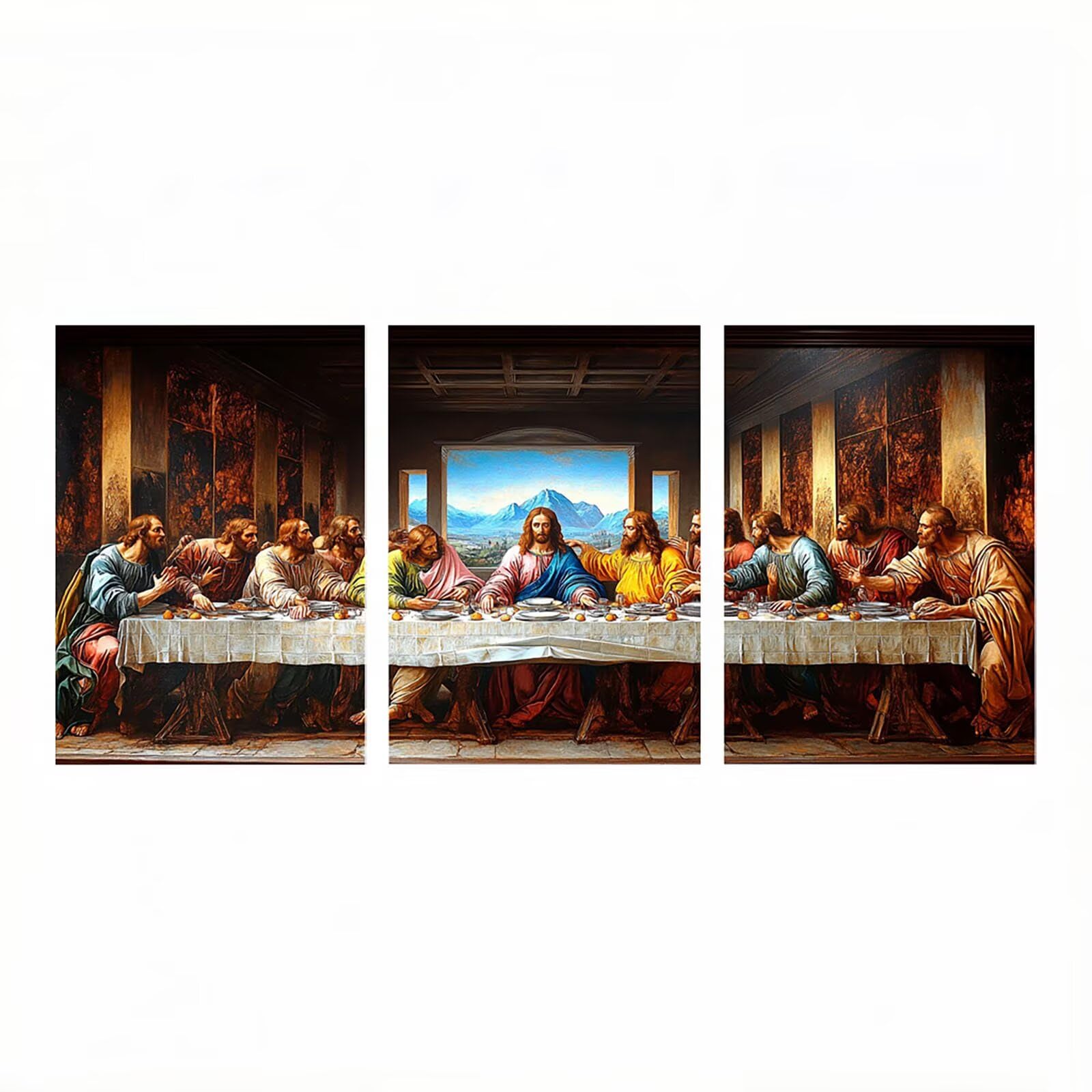 3 szt. Diamentowe malowanie smoka dla dorosłych 5D diamentowe malowanie krajobraz, malowanie diamentowe DIY dorośli 90 x 60 cm x 3, kryształ sztuka haft ścieg krzyżykowy zdjęcia dekoracja salonu