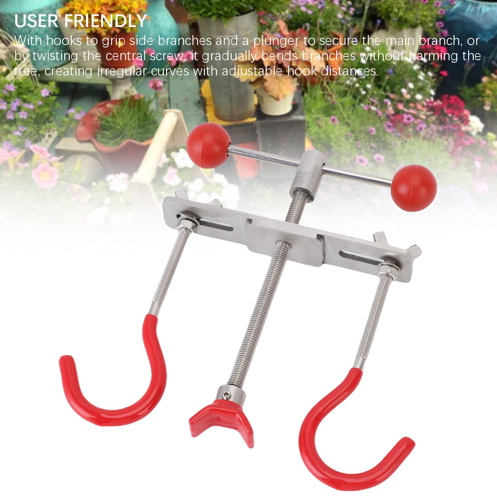 Luocute Albero in Acciaio Inossidabile Albero Bonsai Ramo del Bagagliaio, Supporto per il Giardinaggio di Piegatura degli Alberi Strumento Bonsai, Styling di Piante Modulatori