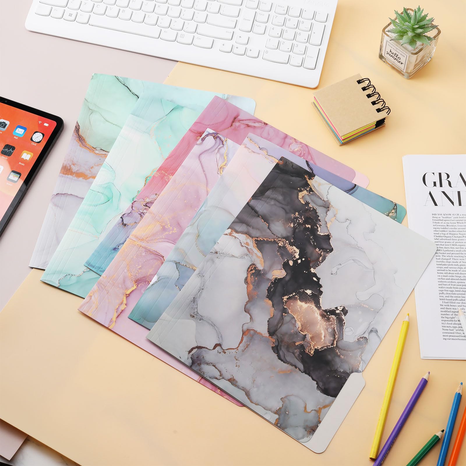 Colorful File Folders - Organize Your Documents! -5