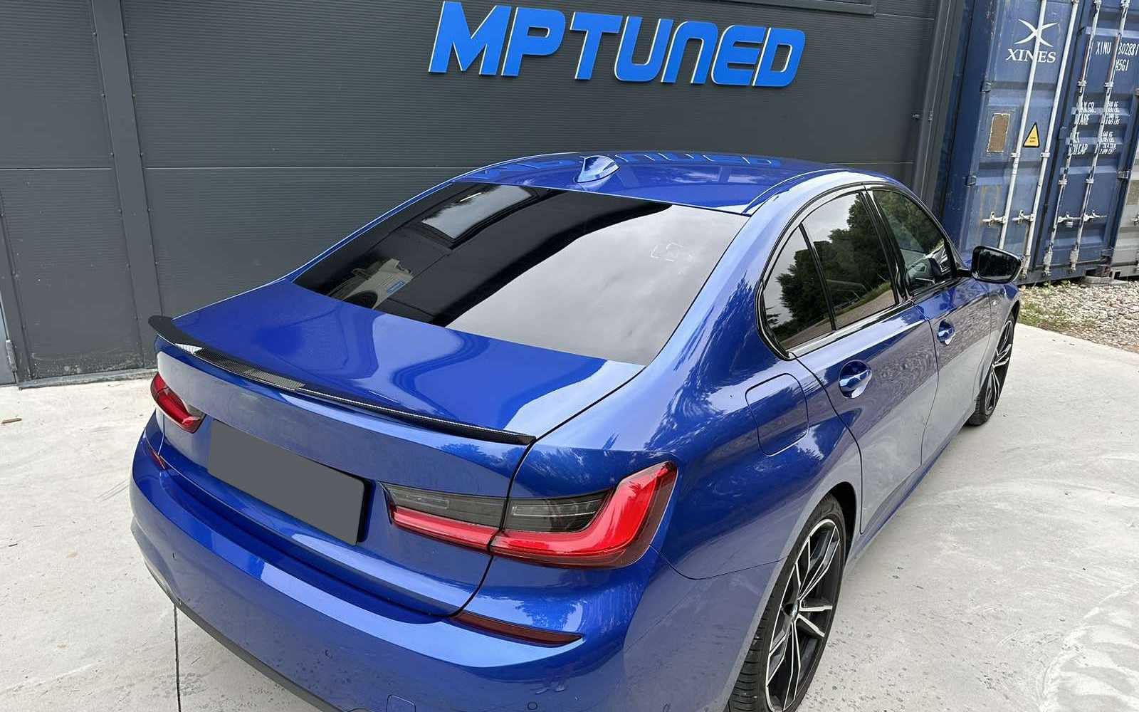 MpTuned G20 M4 Look Spoiler posteriore in carbonio per Serie 3 2019-2023 Performance Tuning 4 porte berlina 318i 320i 330i 340i m340i 318d 320d 330d 340d m340d