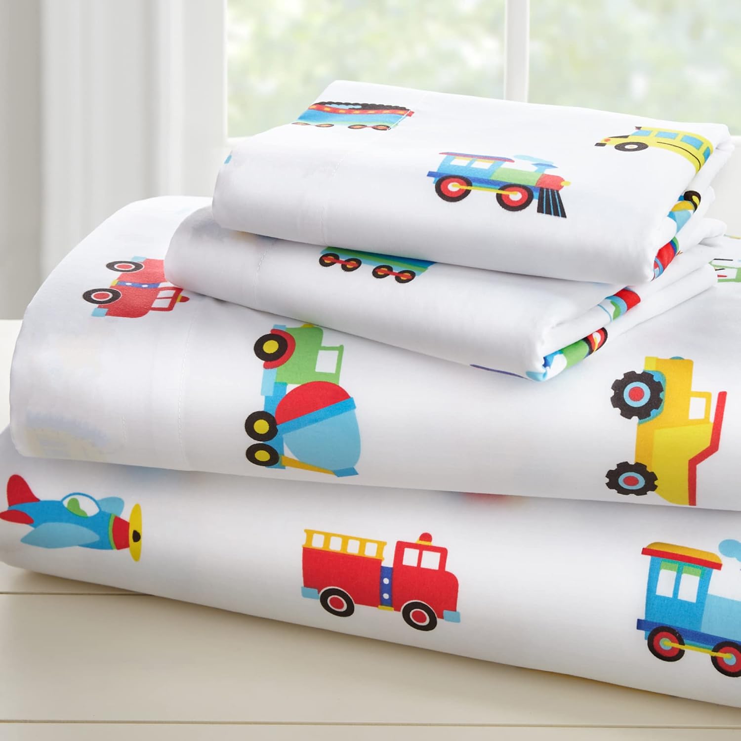 40% оƒƒ Dіѕсоunt Wildkin Kids 7 Pc Full Bed In A Bag for Boys and Girls,Microfiber Bedding Set Includes Comforter, Flat Sheet,Fitted Sheet,Two Pillow Cases and Two Shams,BPA-free,Olive Kids (Trains, Planes and Trucks) Hоttеѕt Sаlе Wildkin Kids 7 Pc Full Bed In A Bag for Boys and Girls,Microfiber Bedding Set Includes Comforter, Flat Sheet,Fitted Sheet,Two Pillow Cases and Two Shams,BPA-free,Olive Kids (Trains, Planes and Trucks)