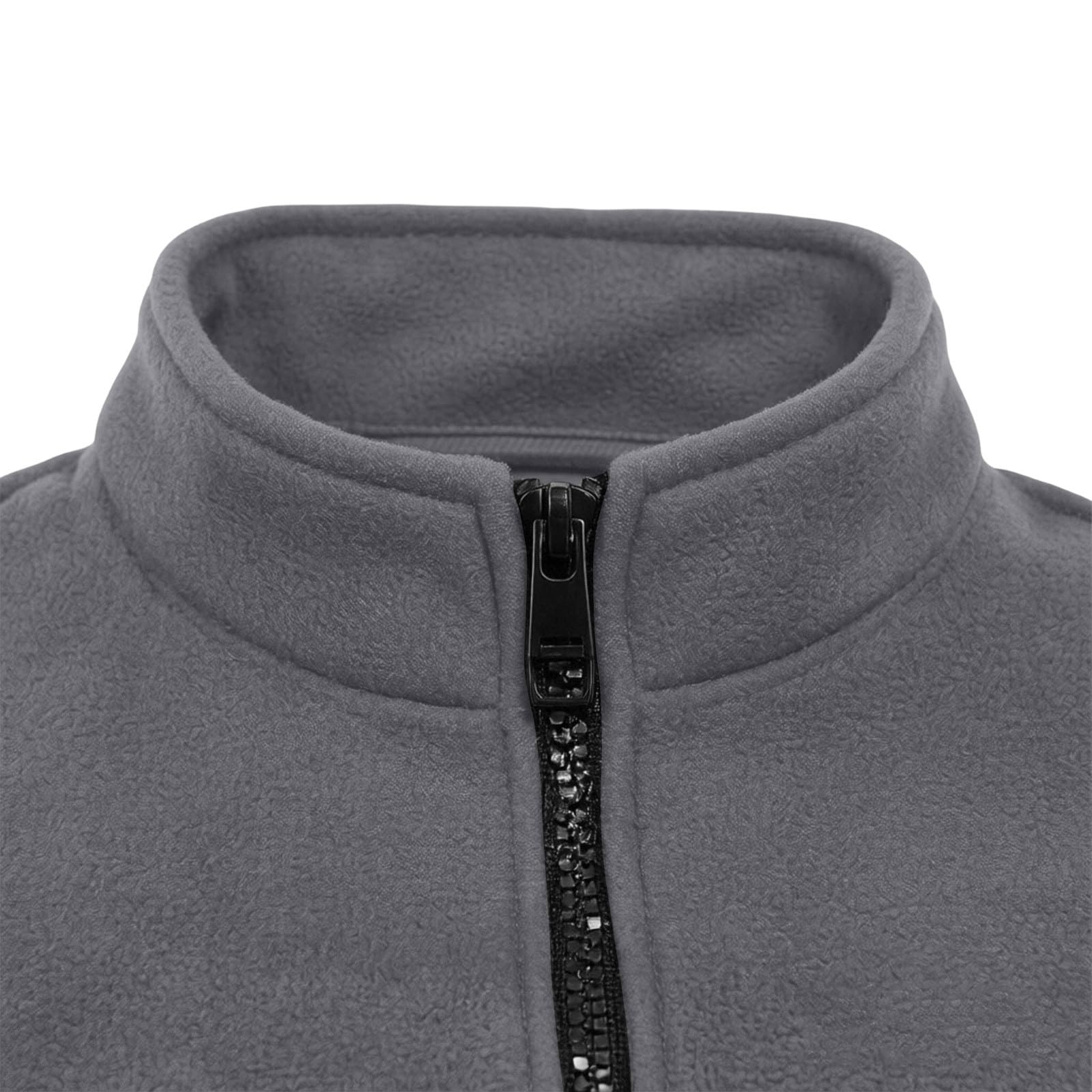 Felpa Uomo Comoda con Tasche Felpa con Zip Manica Lunga Casual e Morbido | Regular Fit Confortevole, Girocollo Essenziale, Maniche Lunghe e Finiture Elastiche per Libertà di Movimento Quotidiana
