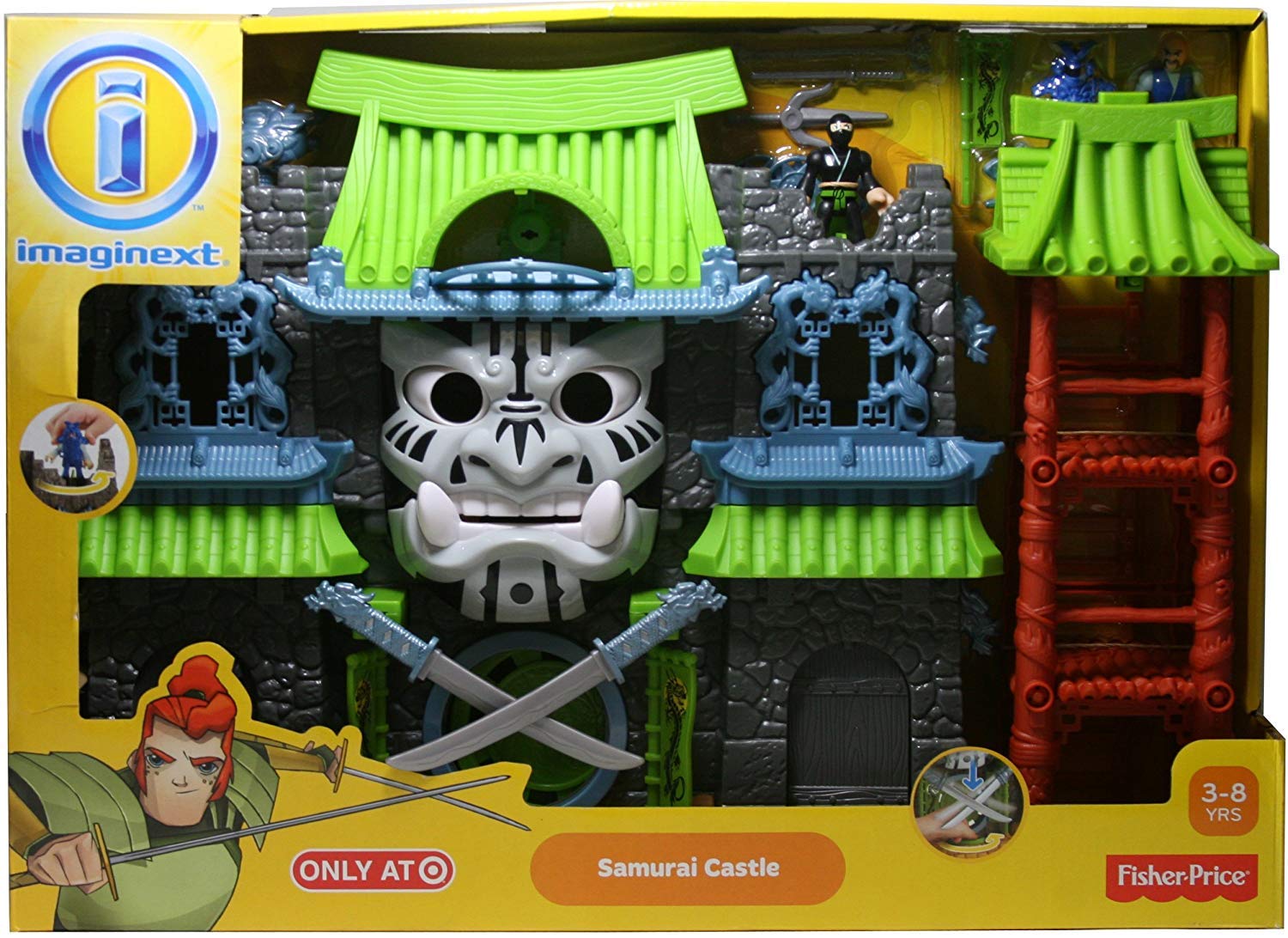 Imaginext Samurai Castle Amazon.in Toys & Games