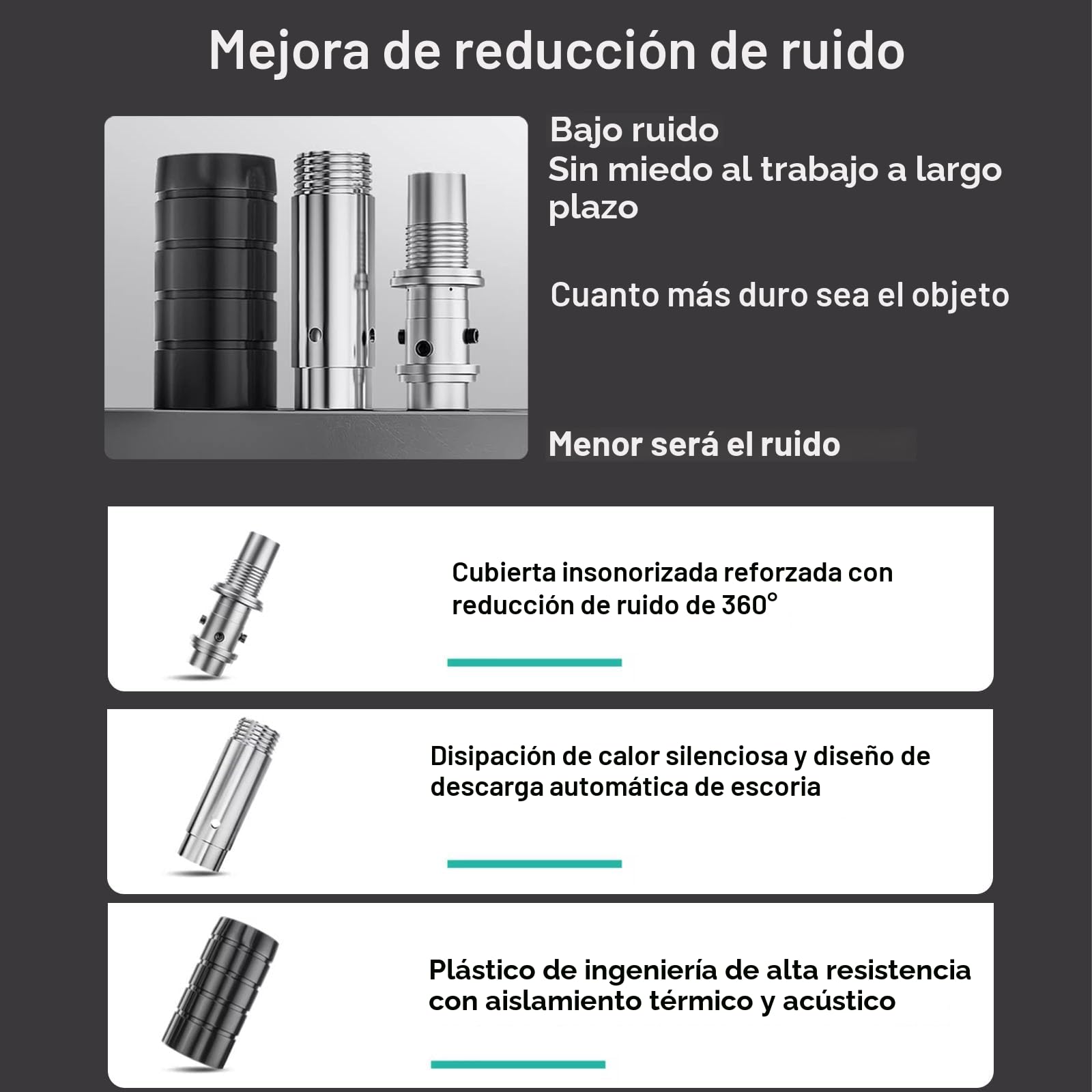 Pistola Clavos Manual con 5 Niveles Potencia Ajustable, Pistola Clavos Portátil con 120 Piezas Clavos Redondos para Techos, Tuberías, Instalación de Circuitos, Decoración Interiores