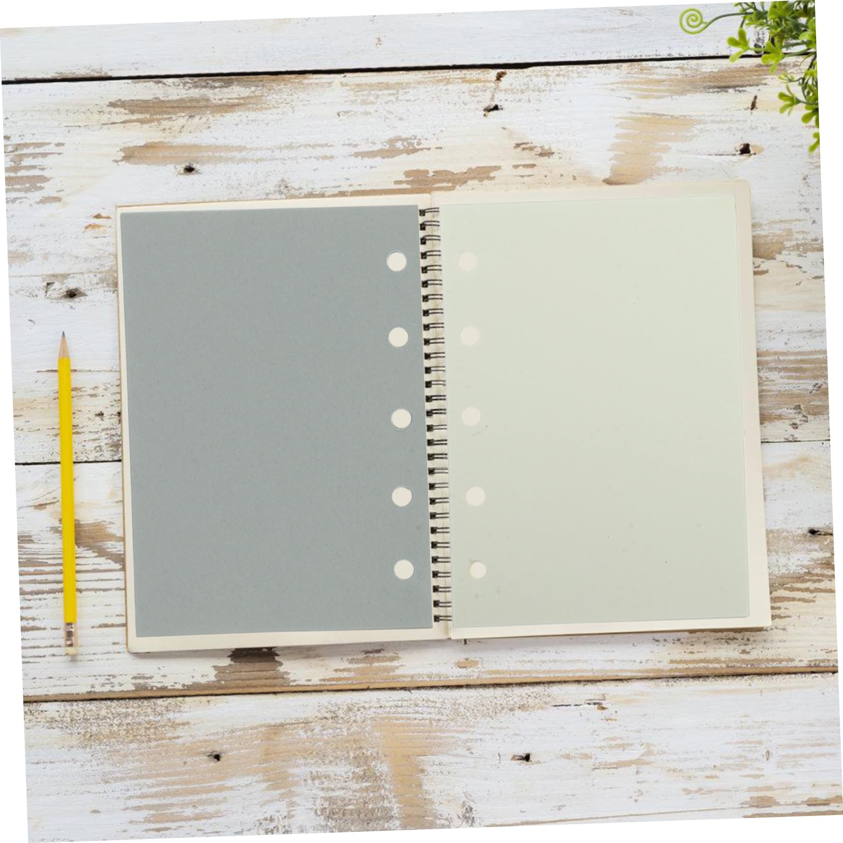 TEHAUX 1500pièces Papier De Rechange Pour Carnet Mobiles Recharges De Planificateur Papier à Écrire Format