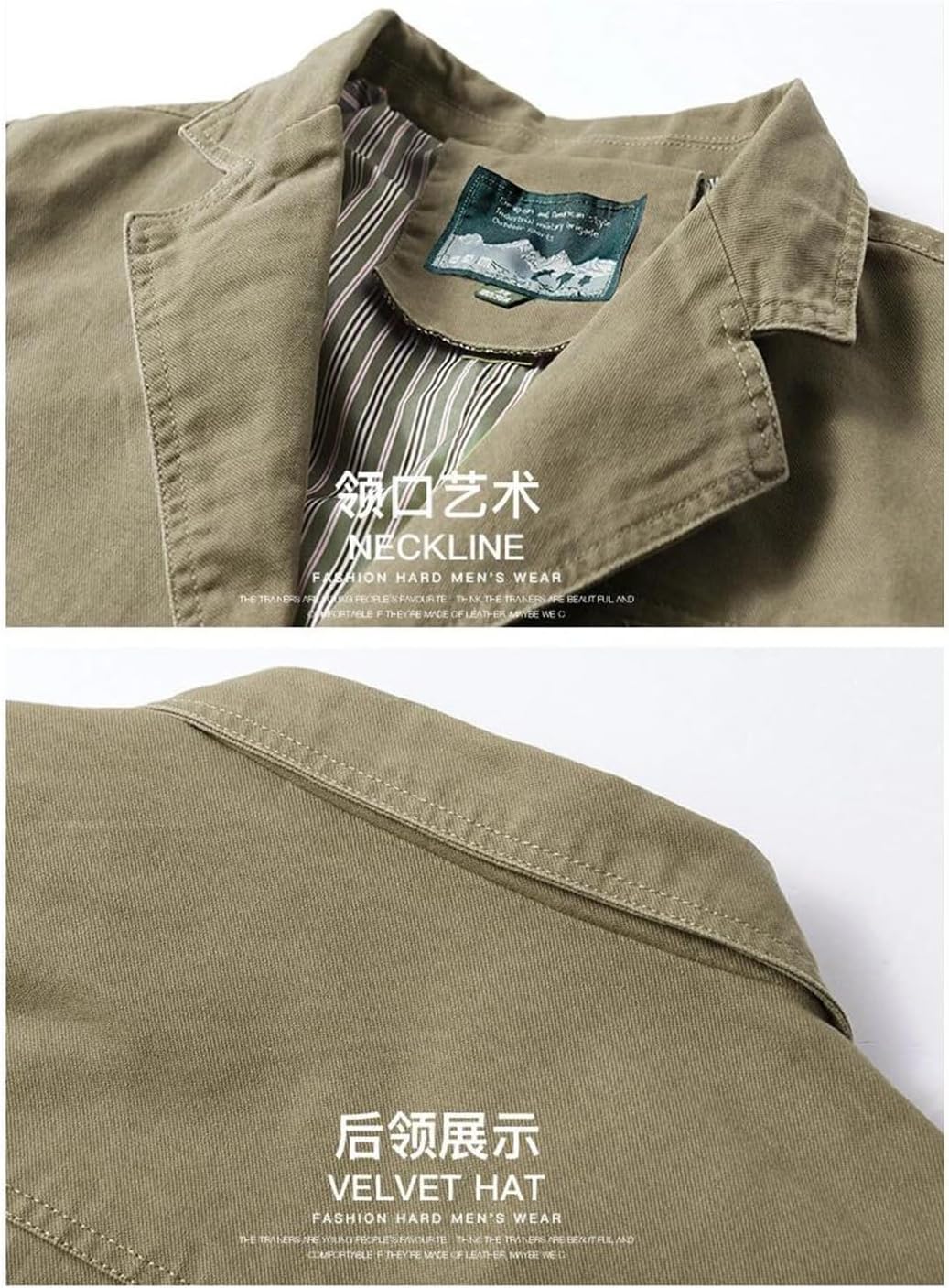 Men Suit Jacket Solid Color Waterproof Coat Outwear Slim Casual Jacket