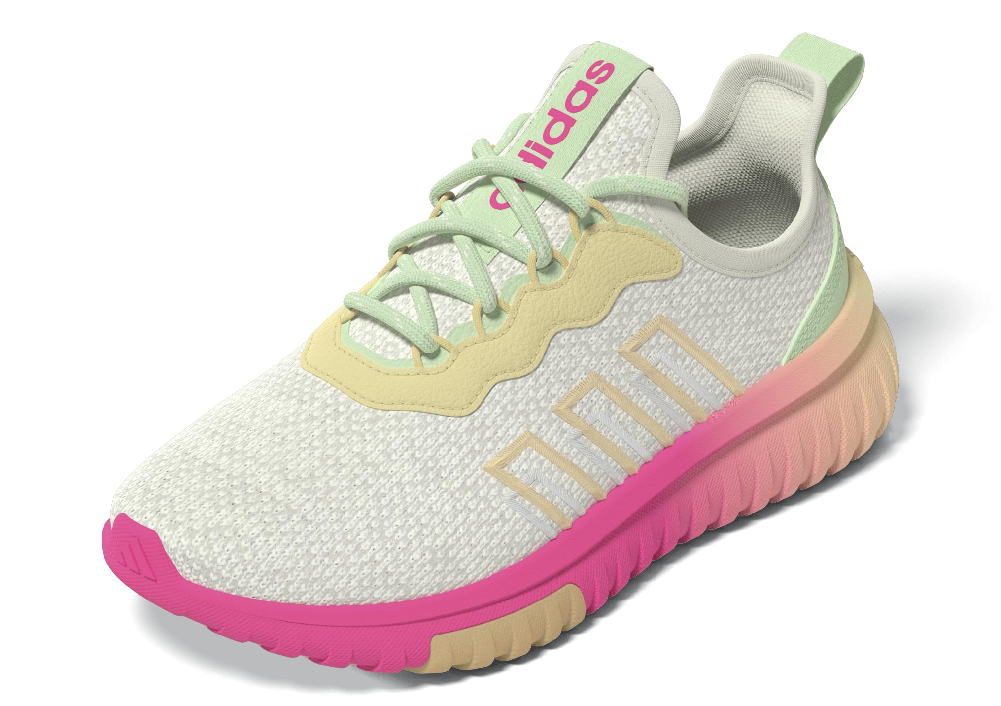 Unisex Children's Kaptir Flow 2.0 Shoes, Open White Wonderful Pink, 33.5 EU