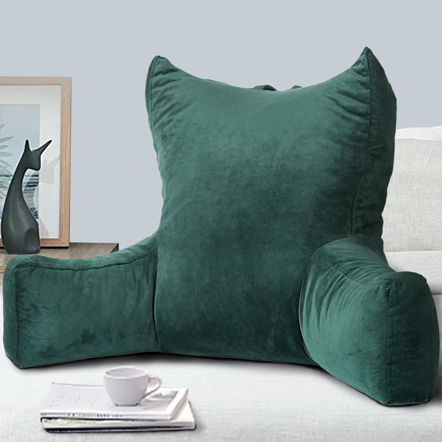 Amazon.com: Neustern Reading Pillow for Sitting in Bed Adult, Back  