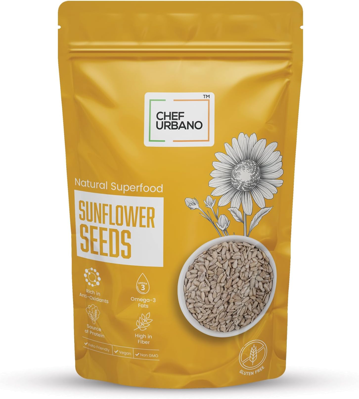 Sunflower Seeds 250g | Raw and Natural | Immunity Booster | Rich in Protein and Fiber | Seeds for Eating | Diet Food