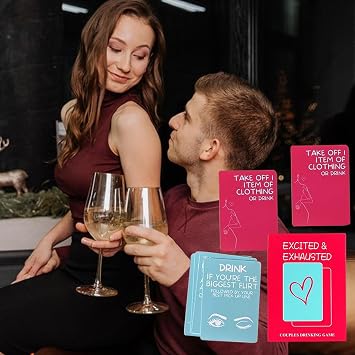 Couples Card Game Drinking Card Games For Adults Relationship Card Game Couple Sexy Drinking Games Creating Memorable Moments Of Joy Intimacy Deck Games For Couples