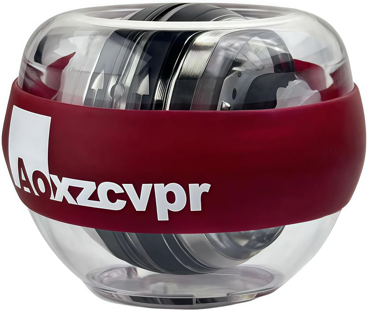 Aoxzcvpr gyro ball auto start curaball hand exerciser with LED Lights for hand trainer for sports enthusiasts.