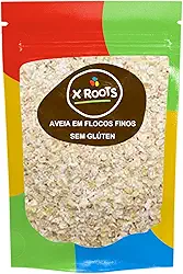 Aveia em Flocos Finos SEM GLÚTEN Saborosa 1kg - X Roots