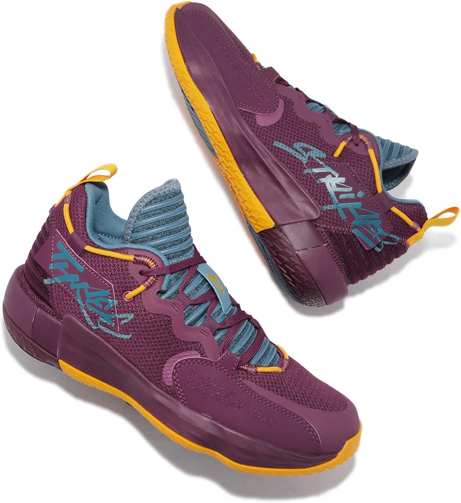 ラスト1足!! 【新品】アディダス×デイム7 バッシュ 花柄 ピンク