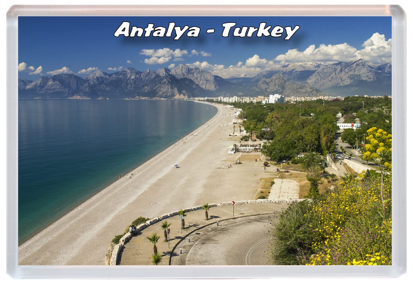 Baked Bean Store Antalya - Turkey - 96 x 67mm Jumbo Fridge Magnet/Magnets BBSFHM345