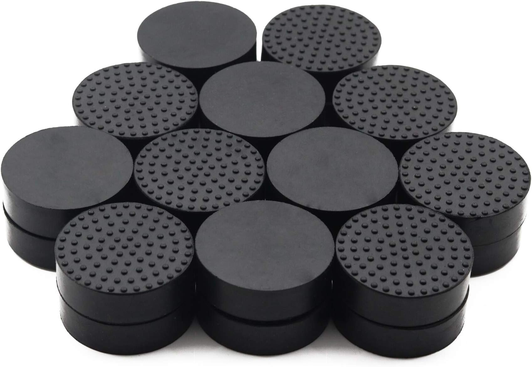 24 Pack Invisible Pot Feet with Enhanced Non-Slip Surface Grip Plant Pots and Flowers, Solid Rubber Pots Risers, Pot Lifters for Indoor or Outdoor Planters