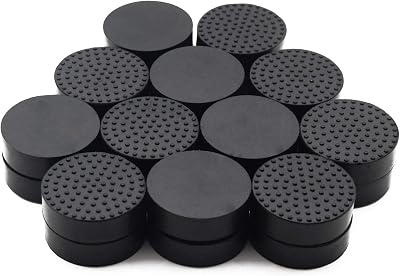 24 Pack Invisible Pot Feet with Enhanced Non-Slip Surface Grip Plant Pots and Flowers, Solid Rubber Pots Risers, Pot Lifters for Indoor or Outdoor Planters